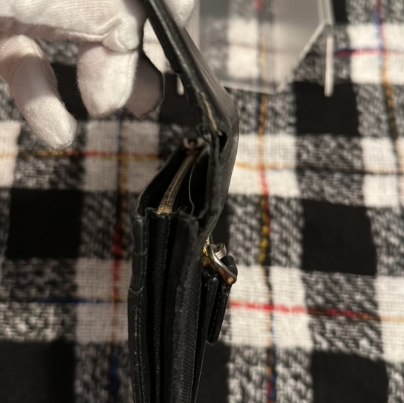 Prada Saffiano Leather Double Snap Long Wallet - Picture 6 of 13